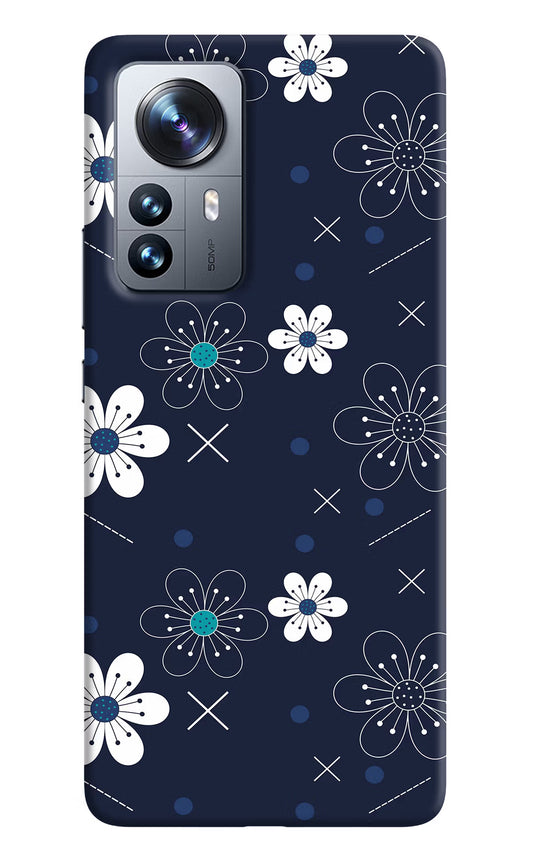Flowers Mi 12 Pro 5G Back Cover