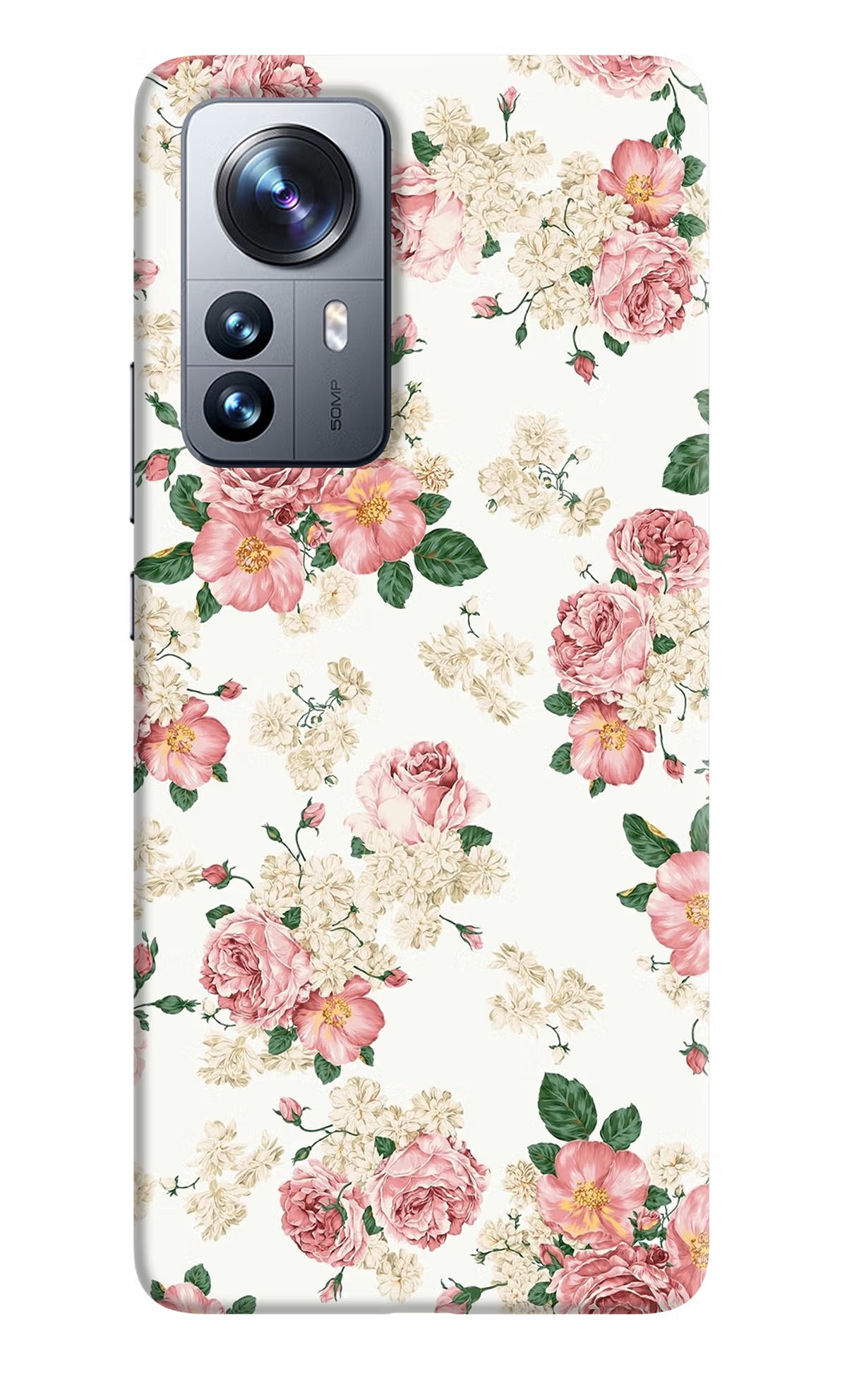 Flowers Mi 12 Pro 5G Back Cover