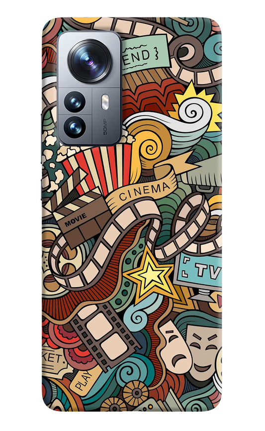Cinema Abstract Mi 12 Pro 5G Back Cover