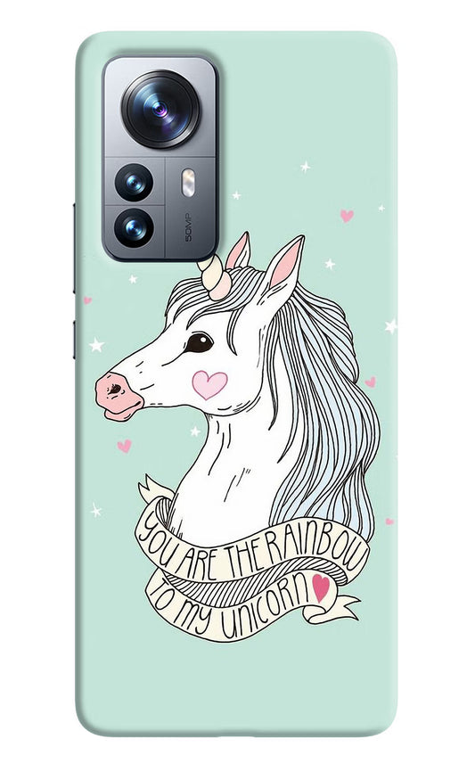 Unicorn Wallpaper Mi 12 Pro 5G Back Cover