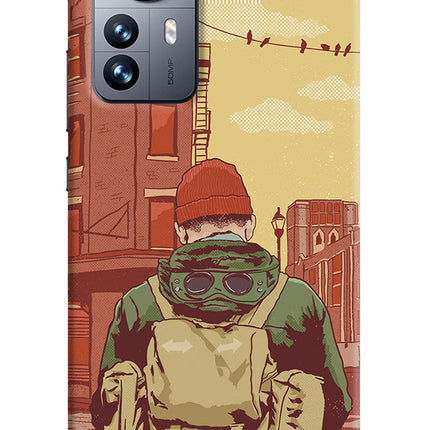 Adventurous Mi 12 Pro 5G Hard Case Back Cover by Casekaro