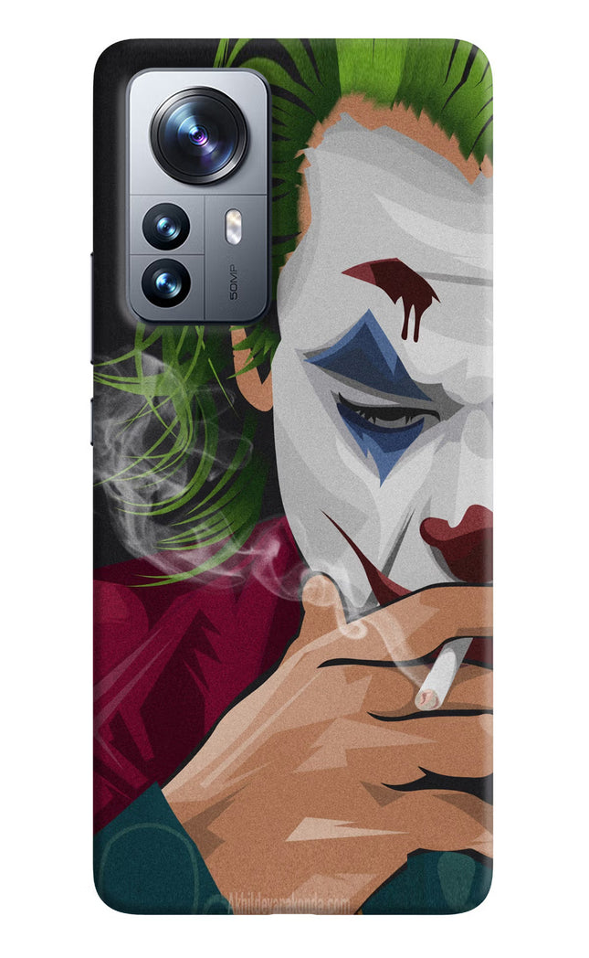 Joker Smoking Mi 12 Pro 5G Hard Case Back Cover by Casekaro