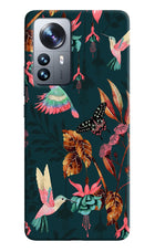 Birds Mi 12 Pro 5G Hard Case Back Cover by Casekaro