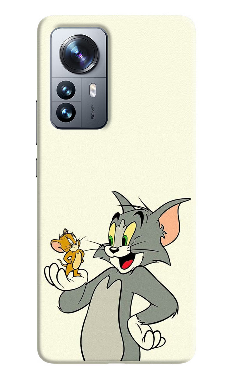 Tom & Jerry Mi 12 Pro 5G Back Cover, Hard case