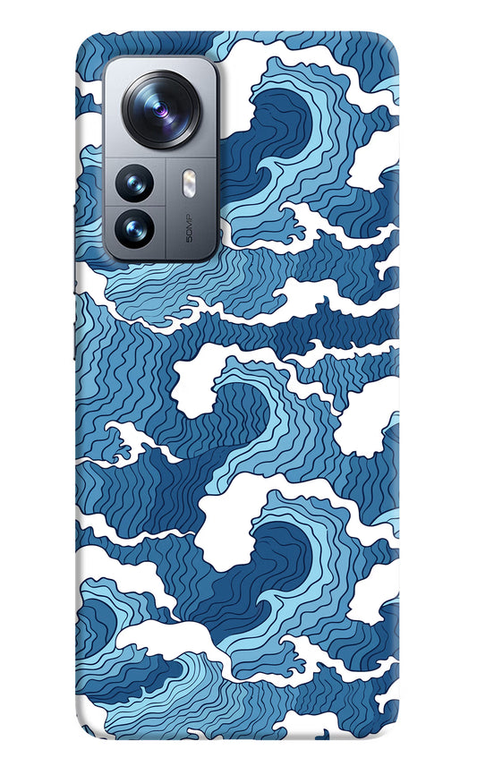 Blue Waves Mi 12 Pro 5G Back Cover