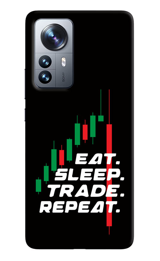 Eat Sleep Trade Repeat Mi 12 Pro 5G Back Cover