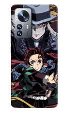Demon Slayer Mi 12 Pro 5G Hard Case Back Cover by Casekaro