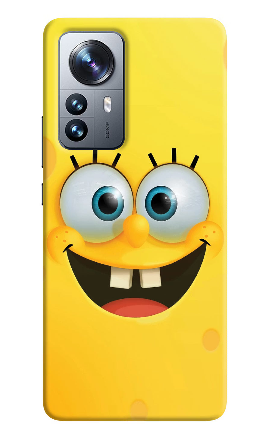 Sponge 1 Mi 12 Pro 5G Back Cover, Hard case