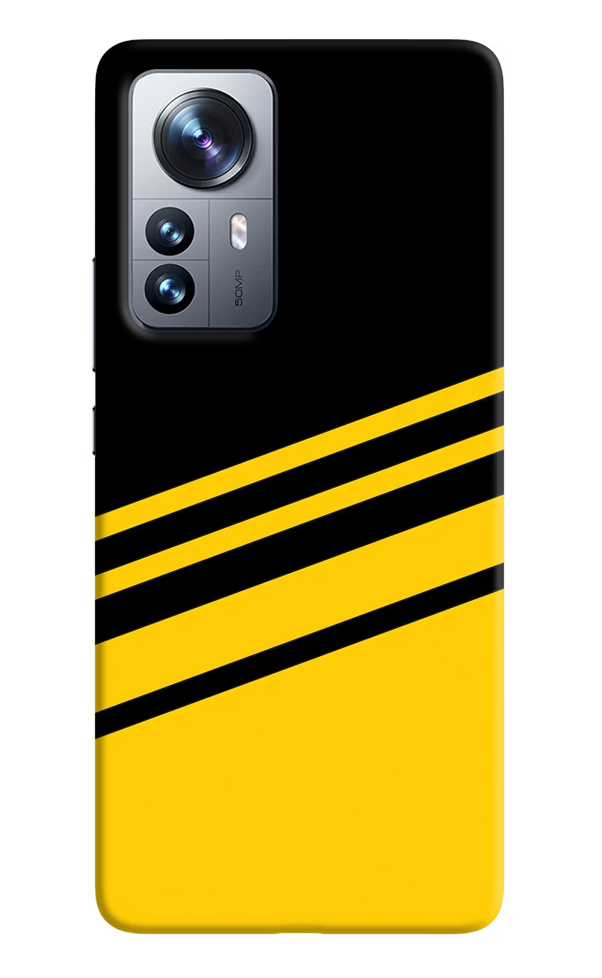 Yellow Shades Mi 12 Pro 5G Back Cover