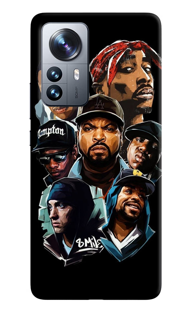 Rappers Mi 12 Pro 5G Hard Case Back Cover by Casekaro