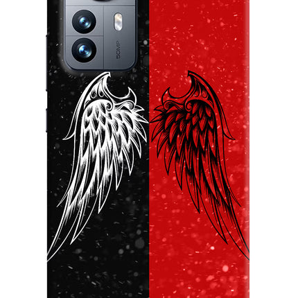 Wings Mi 12 Pro 5G Hard Case Back Cover by Casekaro