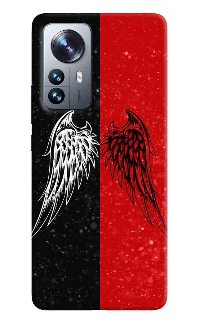 Wings Mi 12 Pro 5G Hard Case Back Cover by Casekaro