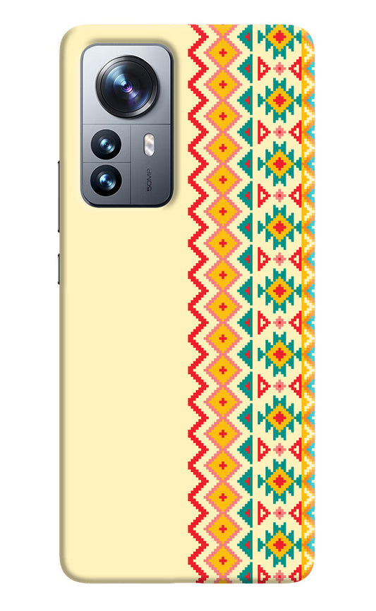 Ethnic Seamless Mi 12 Pro 5G Back Cover