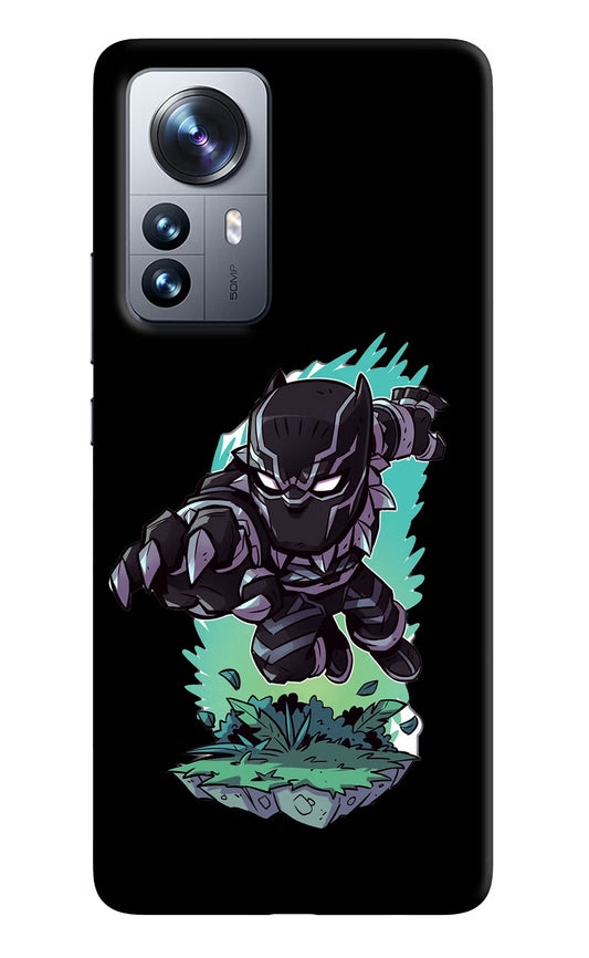 Black Panther Mi 12 Pro 5G Back Cover