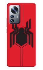 Spider Mi 12 Pro 5G Hard Case Back Cover by Casekaro