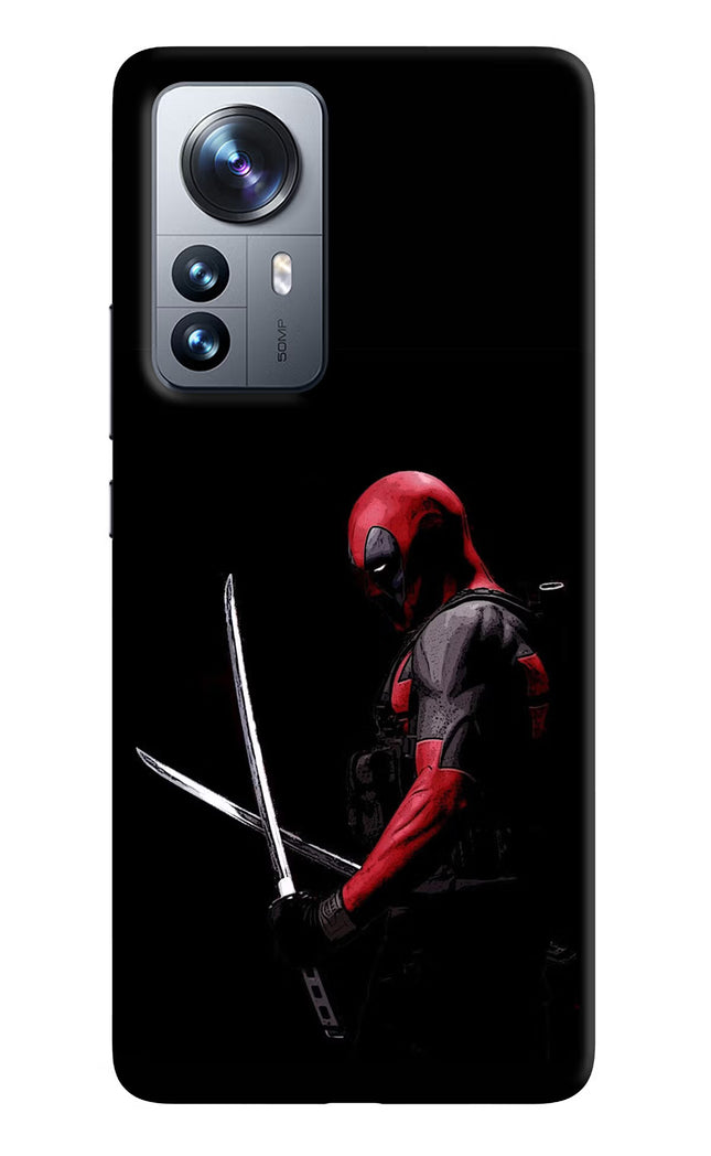 Deadpool Mi 12 Pro 5G Hard Case Back Cover by Casekaro