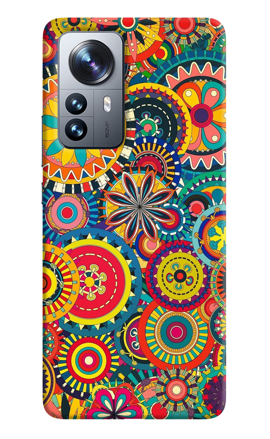 Gol Gol Art Mi 12 Pro 5G Back Cover, Hard case