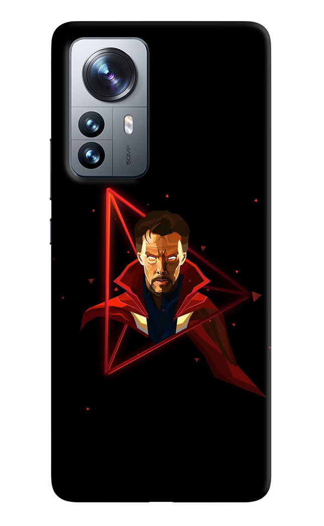 Doctor Ordinary Mi 12 Pro 5G Hard Case Back Cover by Casekaro