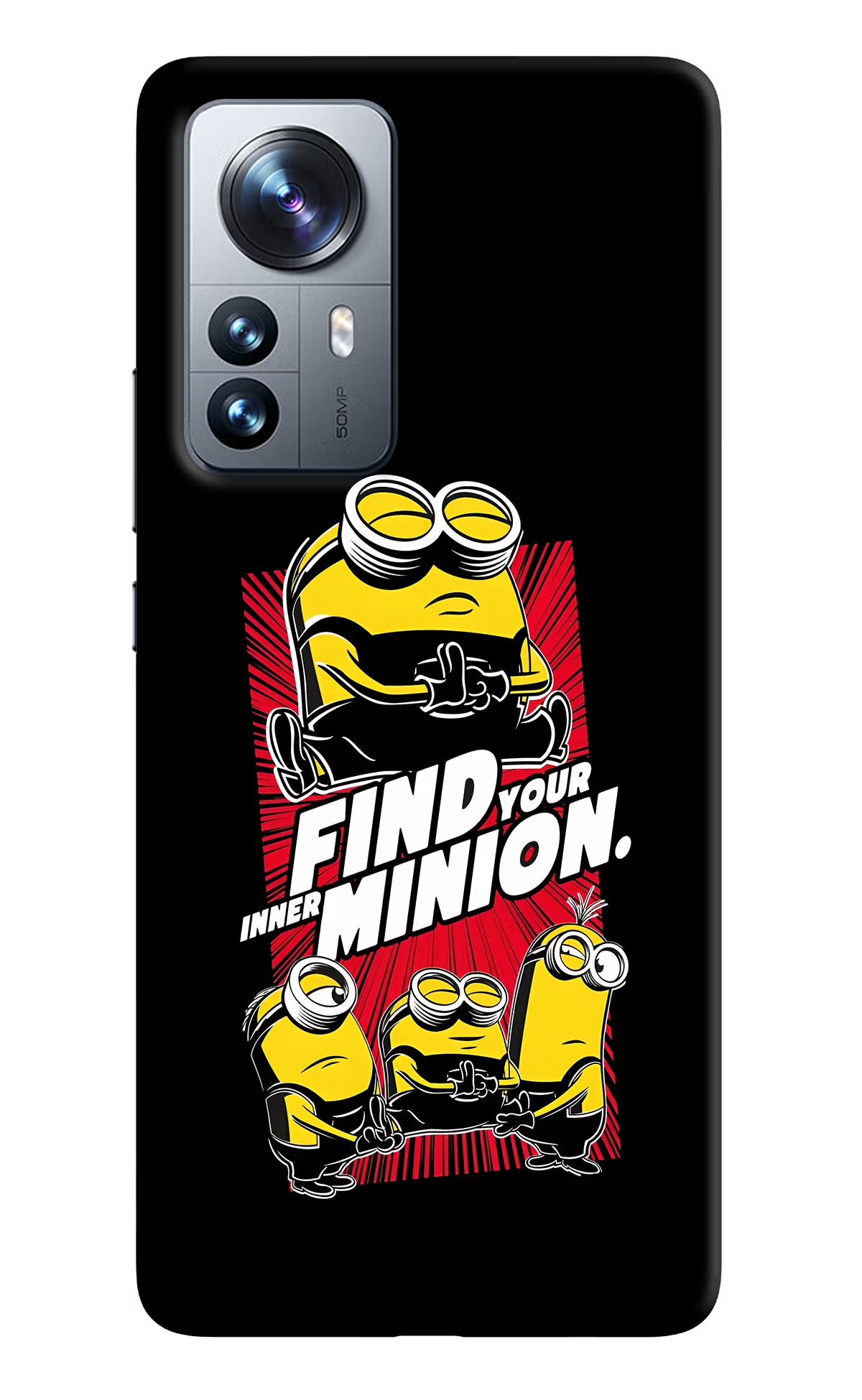 Find your inner Minion Mi 12 Pro 5G Back Cover