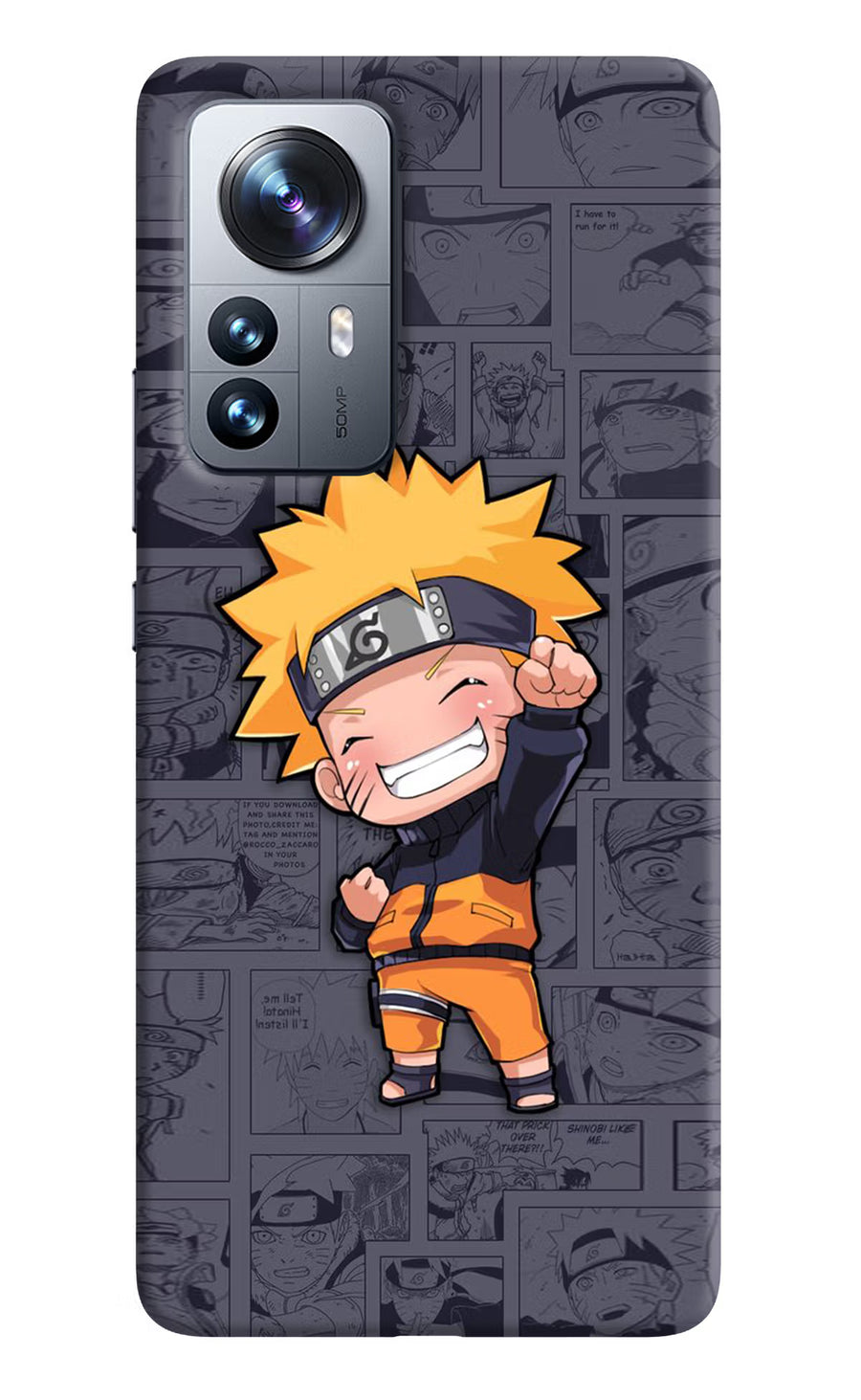 Chota Naruto Mi 12 Pro 5G Back Cover, Hard case