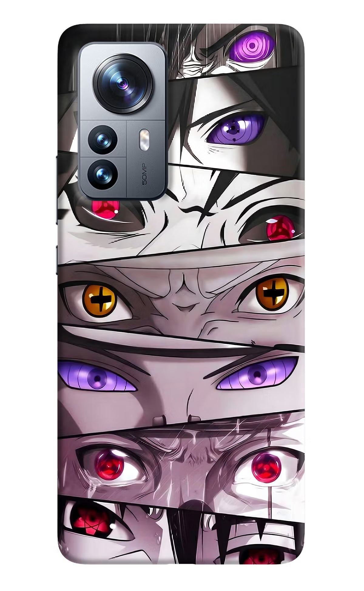Naruto Anime Mi 12 Pro 5G Back Cover