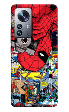 Spider Man Mi 12 Pro 5G Hard Case Back Cover by Casekaro