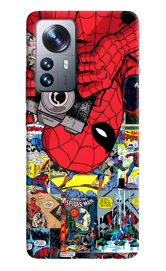 Spider Man Mi 12 Pro 5G Back Cover