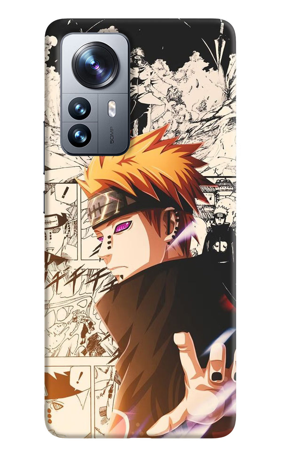Pain Anime Mi 12 Pro 5G Back Cover, Hard case