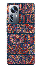 African Culture Design Mi 12 Pro 5G Hard Case Back Cover by Casekaro