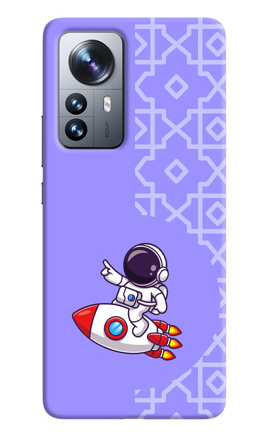 Cute Astronaut Mi 12 Pro 5G Back Cover