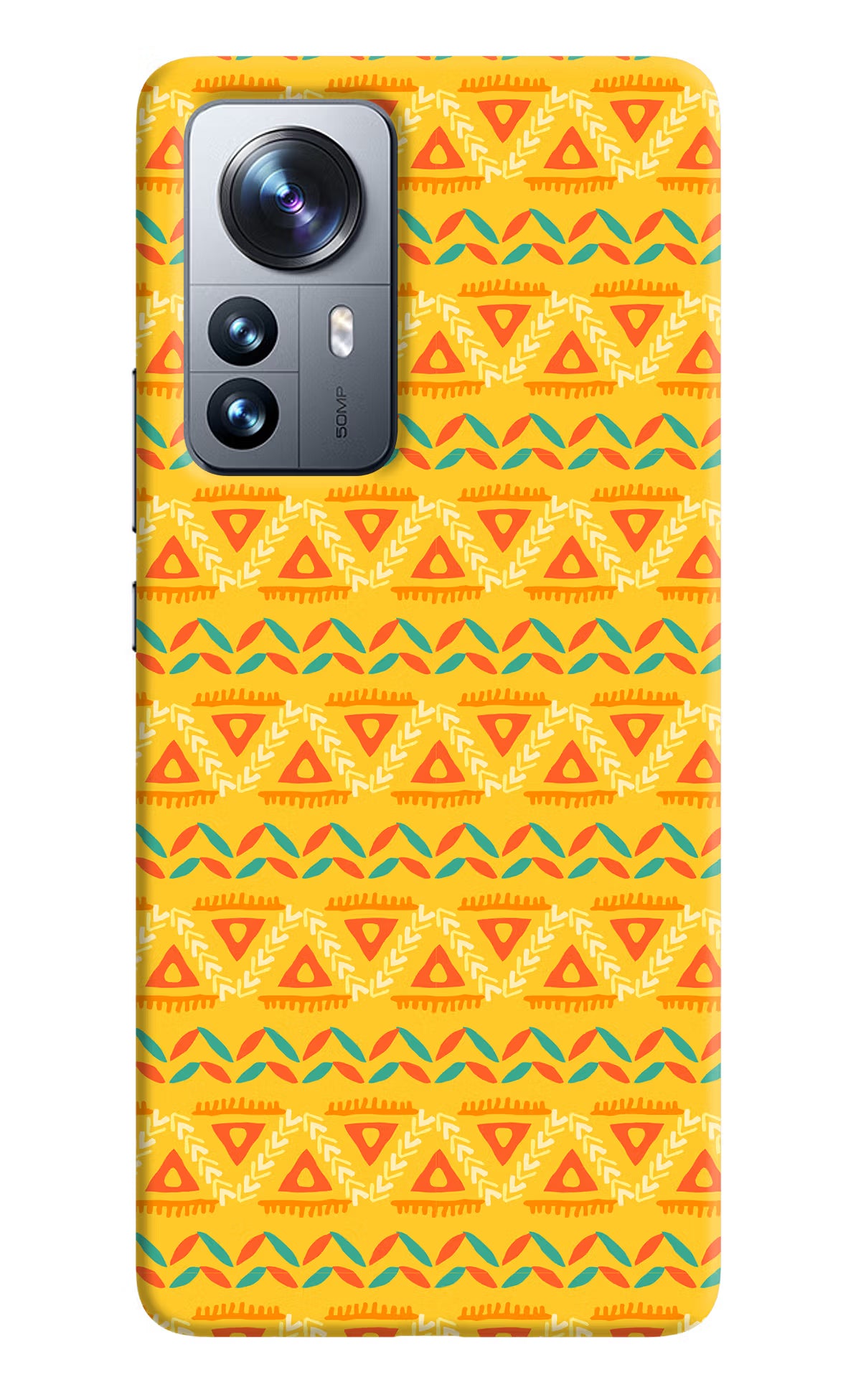 Tribal Pattern Mi 12 Pro 5G Back Cover