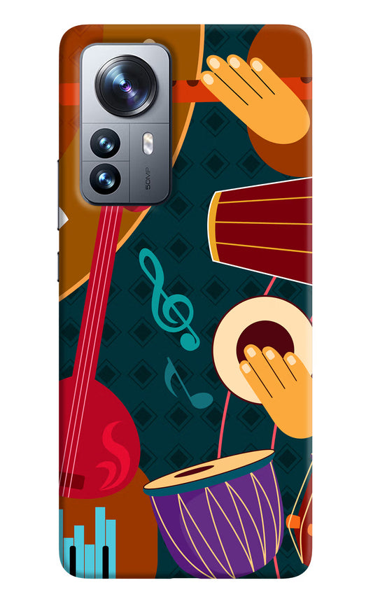 Music Instrument Mi 12 Pro 5G Back Cover