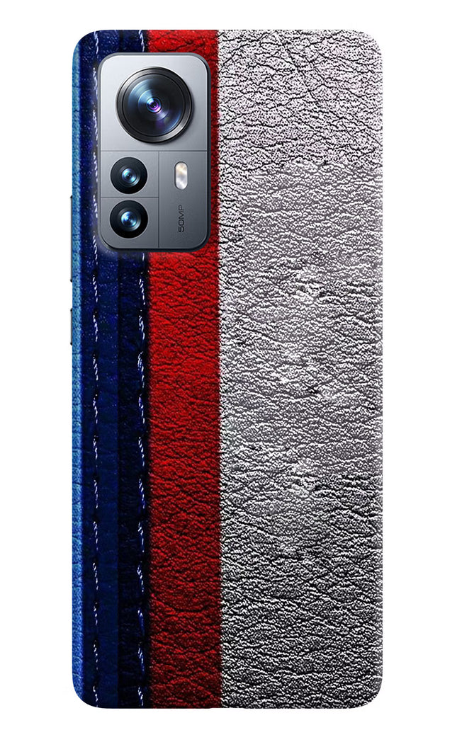 BMW Stripes Mi 12 Pro 5G Hard Case Back Cover by Casekaro