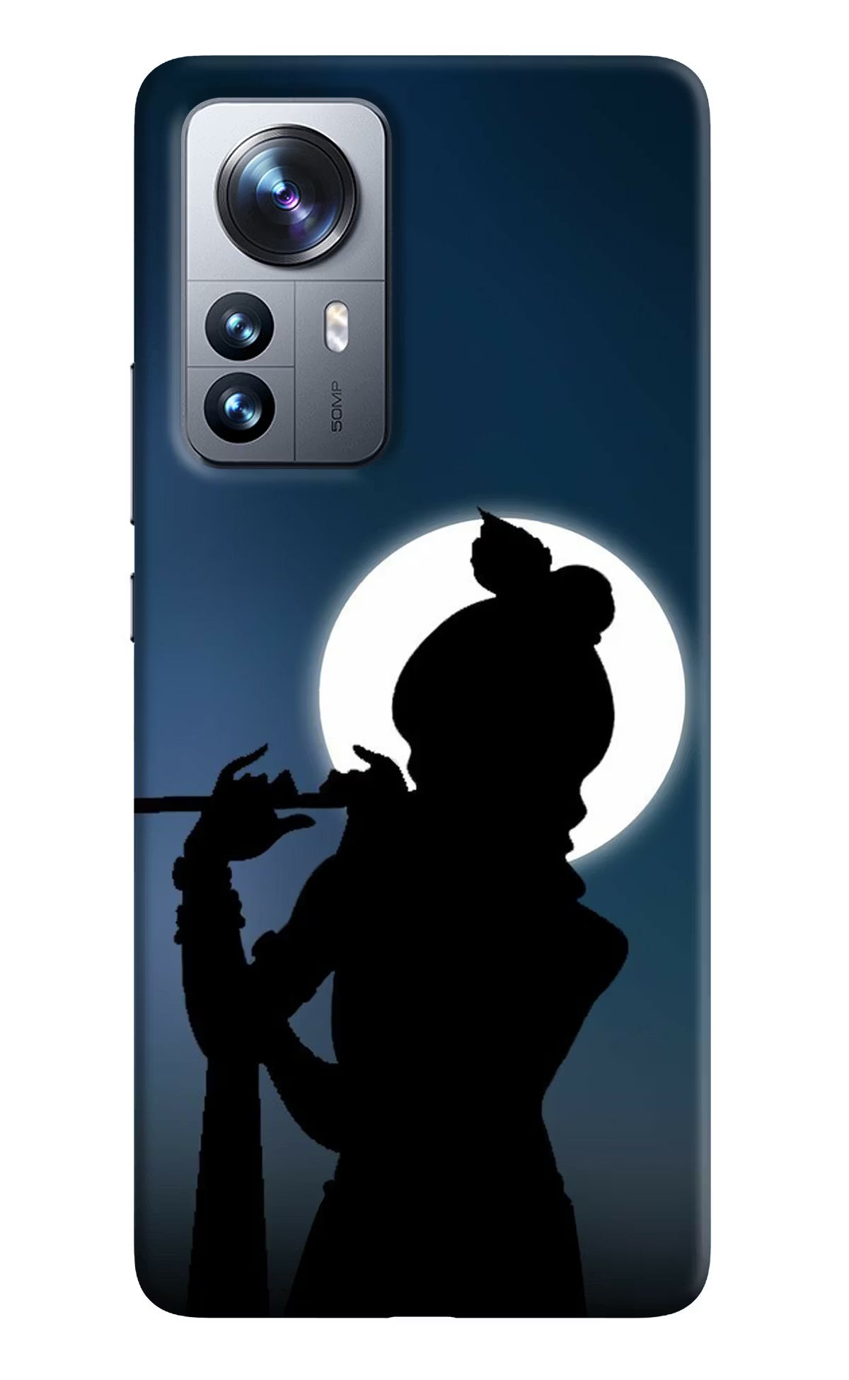 Shri Krishna Silhouette Mi 12 Pro 5G Back Cover