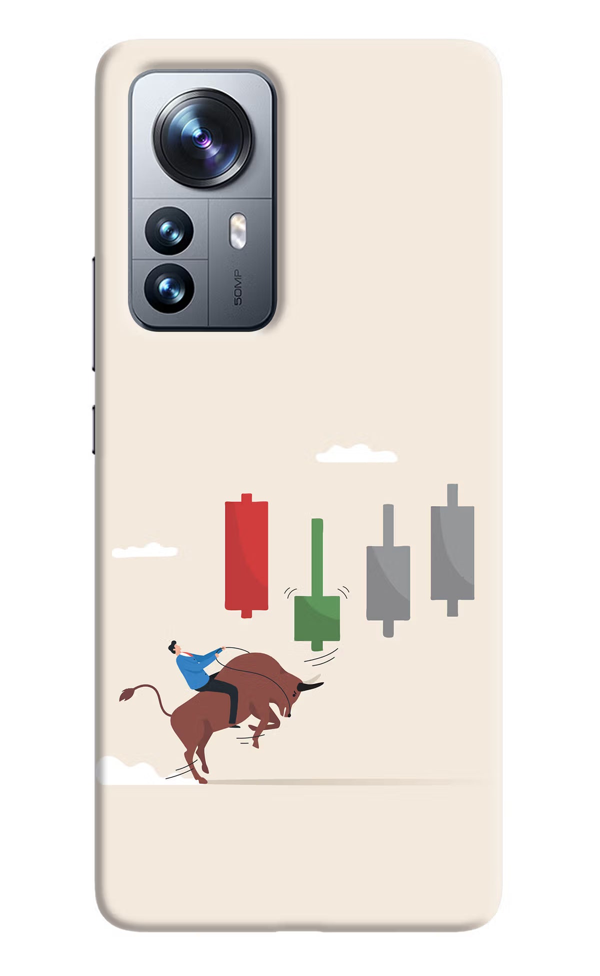 Bull Trading Momentum Mi 12 Pro 5G Back Cover