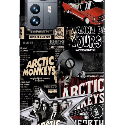 Arctic Monkeys Mi 12 Pro 5G Hard Case Back Cover by Casekaro