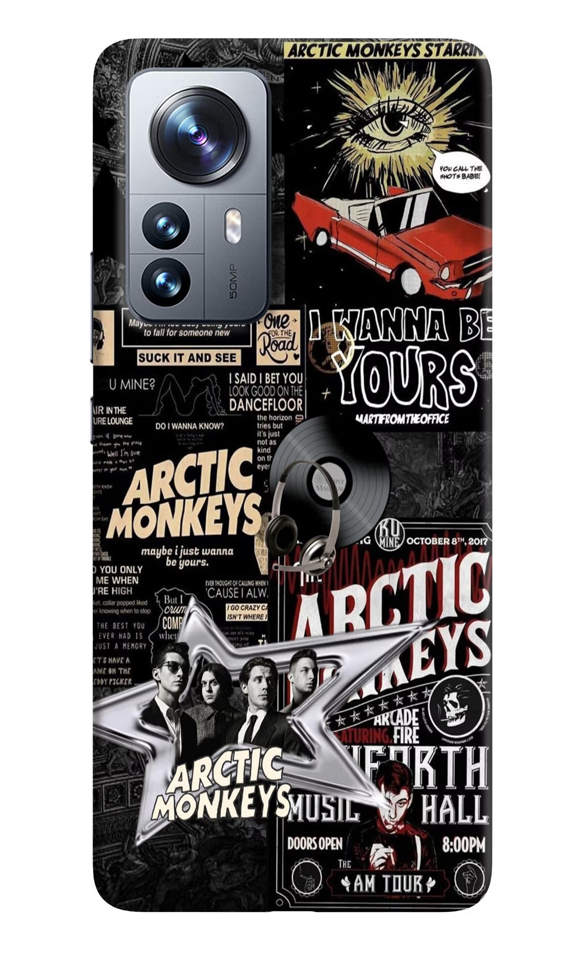 Arctic Monkeys Mi 12 Pro 5G Back Cover