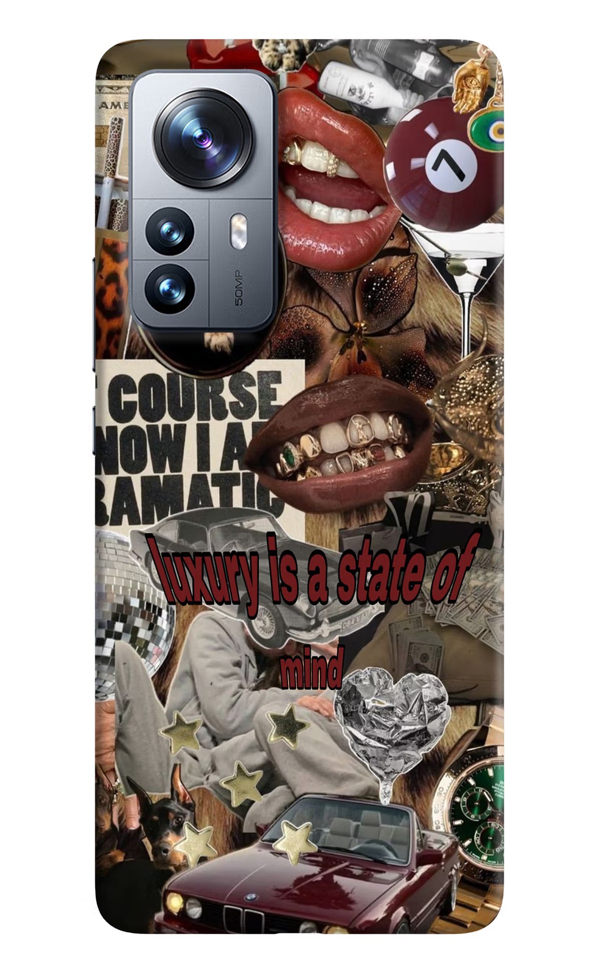 Luxury Mi 12 Pro 5G Back Cover