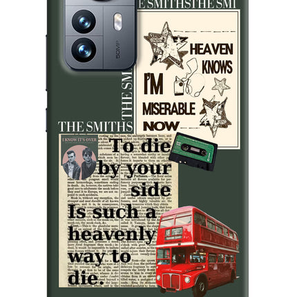 The Smiths Mi 12 Pro 5G Hard Case Back Cover by Casekaro