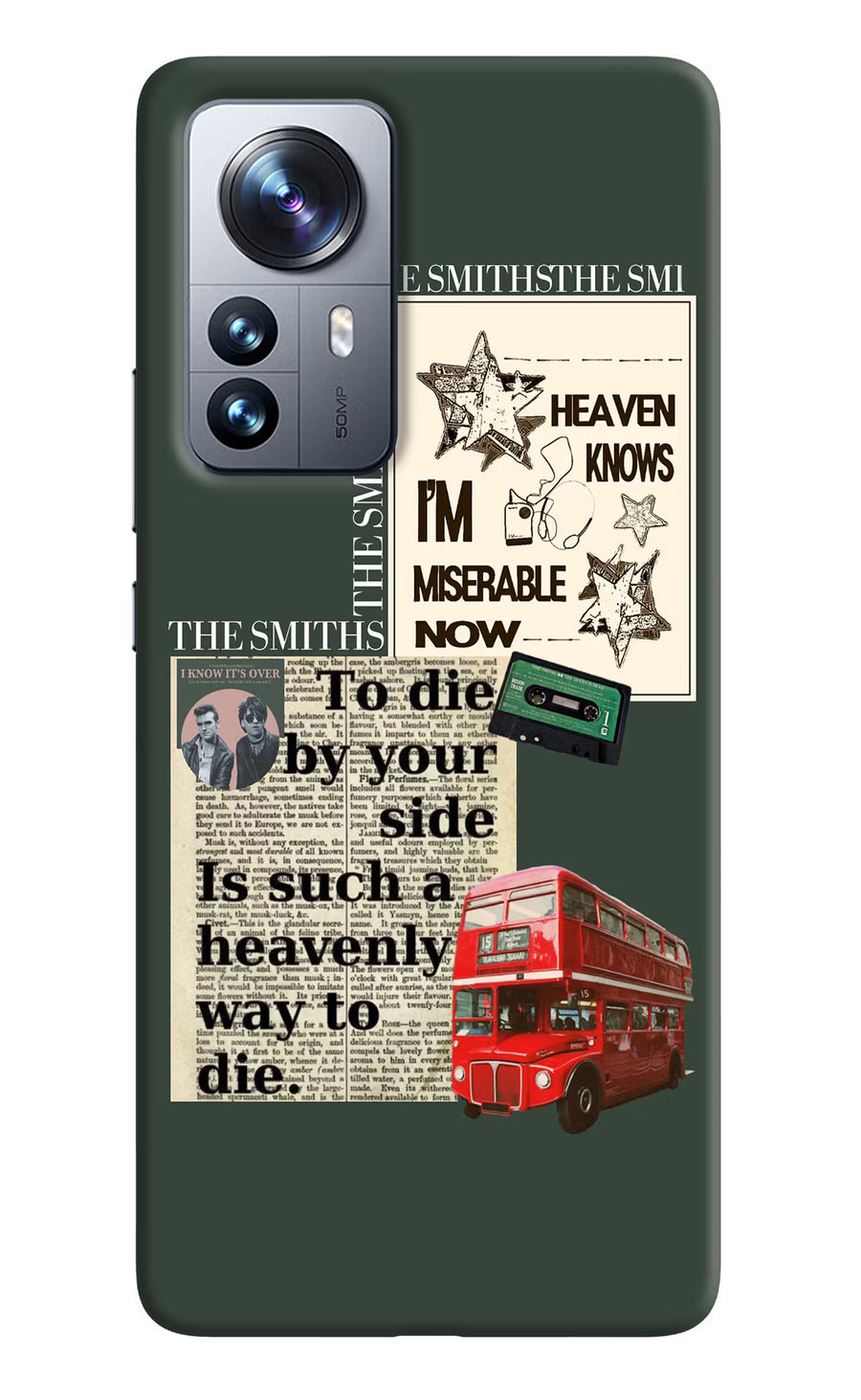 The Smiths Mi 12 Pro 5G Back Cover, Hard case