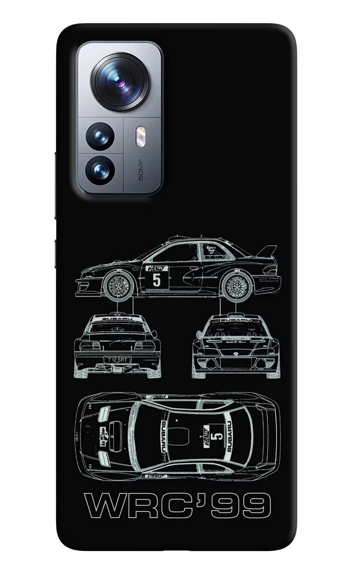 WRC'99 Mi 12 Pro 5G Back Cover