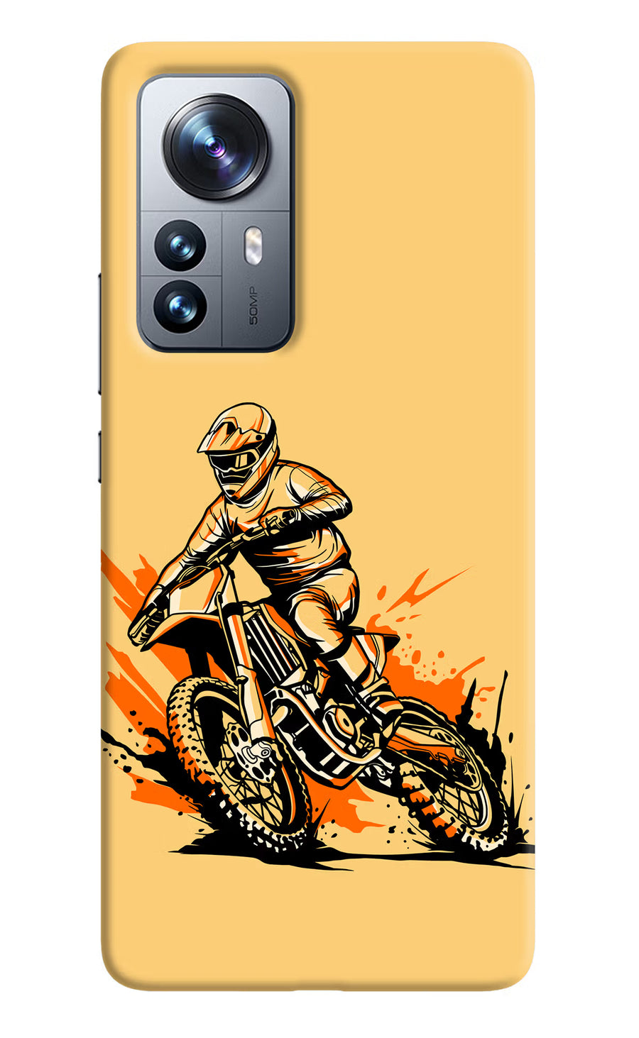 Off-Road Fury Mi 12 Pro 5G Back Cover, Hard case