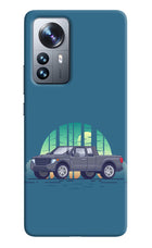 Retro Garage Vibe Mi 12 Pro 5G Hard Case Back Cover by Casekaro