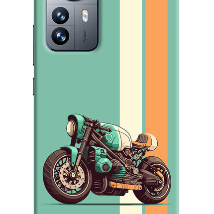 Striped Moto Drift Mi 12 Pro 5G Hard Case Back Cover by Casekaro
