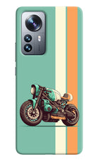 Striped Moto Drift Mi 12 Pro 5G Hard Case Back Cover by Casekaro