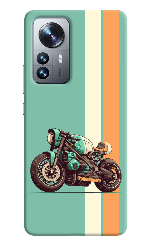 Striped Moto Drift Mi 12 Pro 5G Back Cover