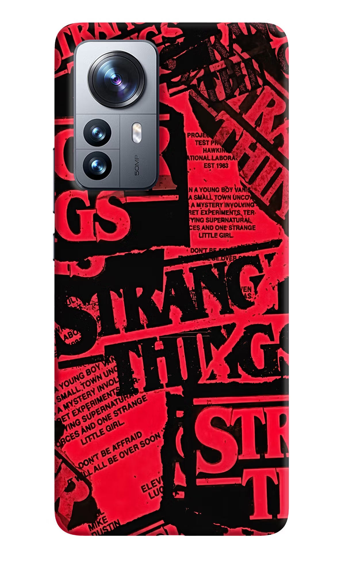 Ordinary Things Mi 12 Pro 5G Hard Case Back Cover by Casekaro