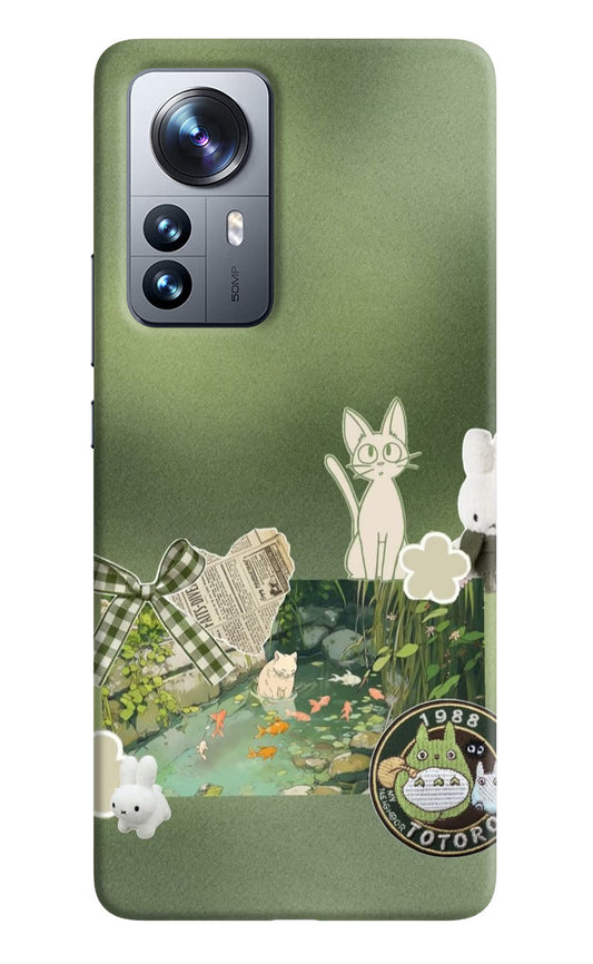 Aesthetic anime Mi 12 Pro 5G Back Cover