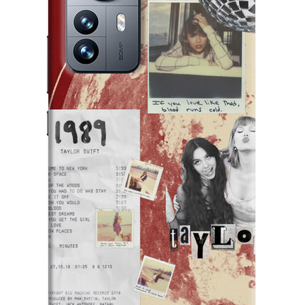 Taylor Swift Mi 12 Pro 5G Hard Case Back Cover by Casekaro