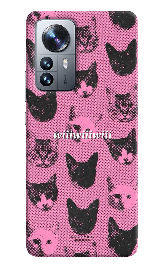 Pink Cats Mi 12 Pro 5G Back Cover
